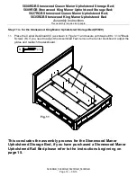 Предварительный просмотр 14 страницы Whittier Wood Furniture Stonewood King Manor 5609RGB Assembly Instructions Manual