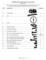 Preview for 2 page of Whittier Wood 1109RGB Assembly Instructions Manual