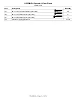 Предварительный просмотр 3 страницы Whittier Wood 1152GBCH Assembly Instructions