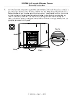 Предварительный просмотр 7 страницы Whittier Wood 1153GBCHe Assembly Instructions Manual