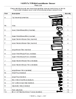 Предварительный просмотр 2 страницы Whittier Wood 1183CAFe Assembly Instructions Manual