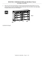 Предварительный просмотр 5 страницы Whittier Wood 1222AFLSO Assembly Instructions Manual