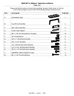 Preview for 2 page of Whittier Wood 1242DUETa Assembly Instructions