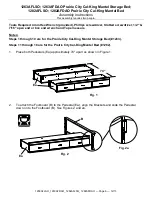 Предварительный просмотр 6 страницы Whittier Wood 1263AFDAO Assembly Instructions Manual