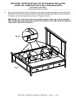 Предварительный просмотр 11 страницы Whittier Wood 1263AFDAO Assembly Instructions Manual