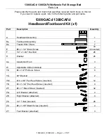 Предварительный просмотр 2 страницы Whittier Wood 1306CAFd Assembly Instructions Manual