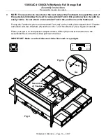 Предварительный просмотр 10 страницы Whittier Wood 1306CAFd Assembly Instructions Manual