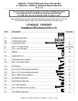 Предварительный просмотр 2 страницы Whittier Wood 1316CAFf Assembly Instructions Manual