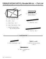 Предварительный просмотр 2 страницы Whittier Wood 1500AUF Assembly Instructions Manual