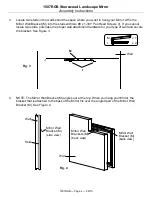 Preview for 4 page of Whittier Wood 1507RGB Assembly Instructions Manual