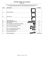 Preview for 2 page of Whittier Wood 1670DUET Assembly Instructions Manual