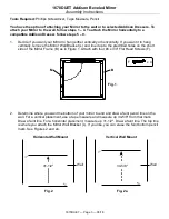 Preview for 3 page of Whittier Wood 1670DUET Assembly Instructions Manual