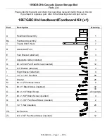 Предварительный просмотр 2 страницы Whittier Wood 1854GBCHb Assembly Instructions Manual