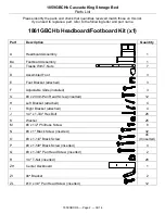 Предварительный просмотр 2 страницы Whittier Wood 1859GBCHb Assembly Instructions Manual