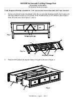 Preview for 4 page of Whittier Wood 1863GBCHa Assembly Instructions Manual