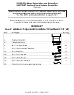 Предварительный просмотр 2 страницы Whittier Wood 2035DUET Assembly Instructions Manual