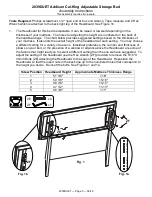 Предварительный просмотр 5 страницы Whittier Wood 2039DUET Assembly Instructions Manual