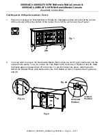 Preview for 4 page of Whittier Wood 2068CAFh Assembly Instructions Manual