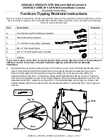 Preview for 6 page of Whittier Wood 2068CAFh Assembly Instructions Manual