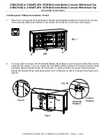 Предварительный просмотр 4 страницы Whittier Wood 2168AFCAFd Assembly Instructions Manual