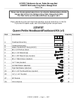 Предварительный просмотр 2 страницы Whittier Wood 2376FST Assembly Instructions Manual