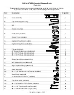 Preview for 2 page of Whittier Wood 2401AUFd Assembly Instructions Manual