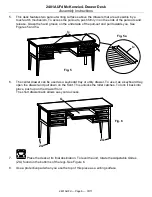 Preview for 6 page of Whittier Wood 2401AUFd Assembly Instructions Manual