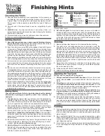 Preview for 2 page of Whittier Wood 315KFGAC Assembly Instructions