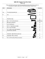 Preview for 2 page of Whittier Wood 3450CAFb Assembly Instructions