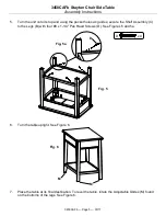 Preview for 5 page of Whittier Wood 3450CAFb Assembly Instructions