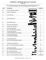 Preview for 2 page of Whittier Wood 3506AFGACa Assembly Instructions Manual