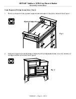 Предварительный просмотр 4 страницы Whittier Wood 3527DUET Assembly Instruction Manual