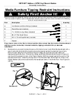 Предварительный просмотр 7 страницы Whittier Wood 3527DUET Assembly Instruction Manual