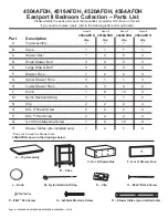 Предварительный просмотр 2 страницы Whittier Wood 4519AFDH Assembly Instructions