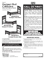 Предварительный просмотр 1 страницы Whittier Wood 4651AFDHa Assembly Instructions