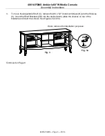 Preview for 5 page of Whittier Wood 4861AFGMS Assembly Instructions Manual