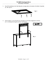 Предварительный просмотр 5 страницы Whittier Wood 7031GDRC Assembly Instructions