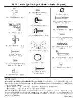 Preview for 3 page of Whittier Wood 731W Instruction Sheet