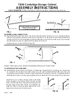 Preview for 4 page of Whittier Wood 731W Instruction Sheet