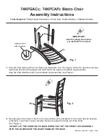 Предварительный просмотр 3 страницы Whittier Wood 74KFCAFc Assembly Instructions Manual