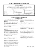 Preview for 8 page of Whittier Wood 833KFDHd Assembly Instructions Manual