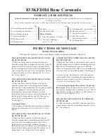 Preview for 10 page of Whittier Wood 833KFDHd Assembly Instructions Manual