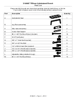 Предварительный просмотр 2 страницы Whittier Wood Ellison 2140AST Assembly Instructions