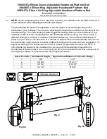 Предварительный просмотр 11 страницы Whittier Wood Ellison Cal-King Adjustable Headboard Platform Bed 3907ASTa Assembly Instructions Manual