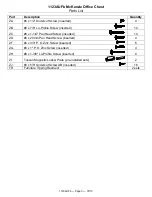 Предварительный просмотр 3 страницы Whittier Wood McKenzie 1123AUFb Assembly Instructions Manual