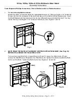 Предварительный просмотр 5 страницы Whittier Wood McKenzie Alder 1614a Assembly Instructions Manual