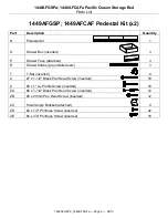 Preview for 3 page of Whittier Wood Pacific 1448AFGSPa Assembly Instructions Manual