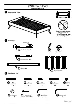 Wholesale Interiors 9704 Assembly Instructions preview