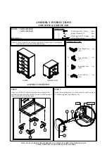 Preview for 1 page of Wholesale Interiors C6412A-030-5D Series Assembly Instructions