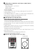 Preview for 4 page of Wholesale Digi-Multi 250 ACDC Operation Instructions Manual